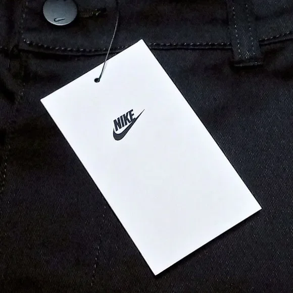 Nike Life Black Cotton Chino Loose Fit Pants (DX6027-010) - Mens Size 32 (32x32) - Picture 3 of 12